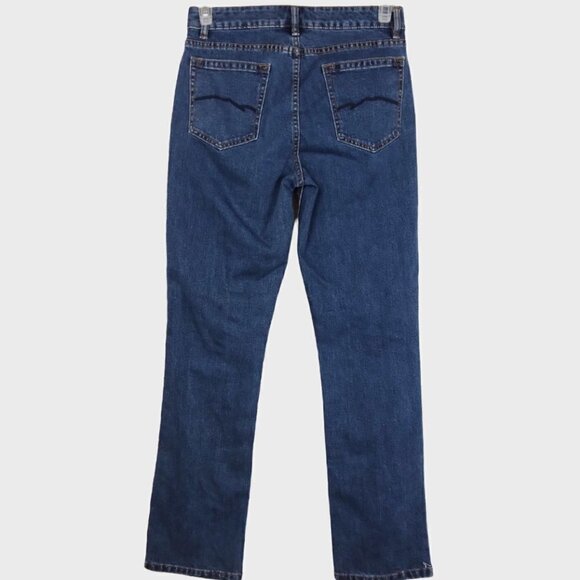 Blue Mountain | Med Wash Denim Straight Leg Jeans | Size 6 - Picture 3 of 6